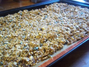 Homemade Granola Cereal | Natural Chow | http://naturalchow.com