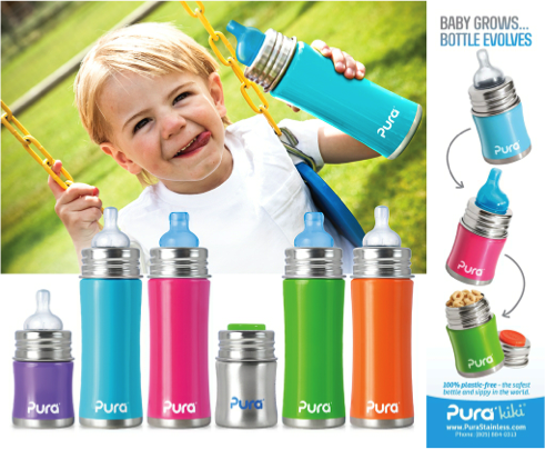 Pura Stainless Steel Water Bottle Review | Natural Chow