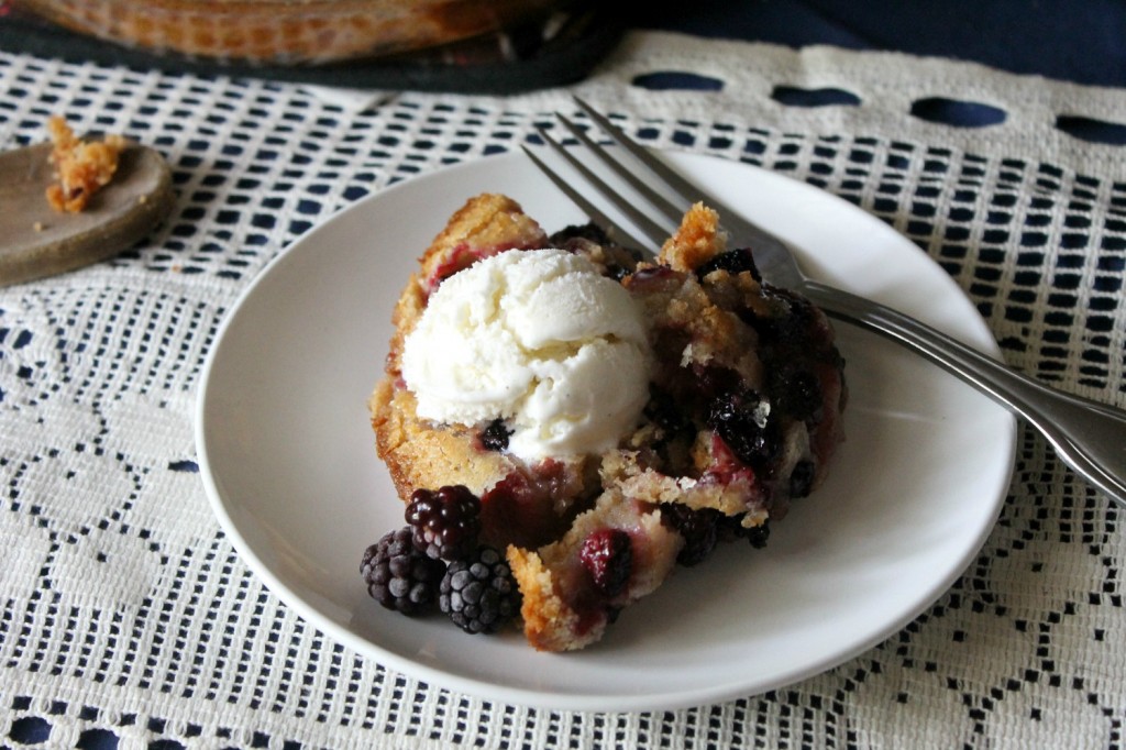 Perfect Whole Wheat Blackberry Cobbler | Natural Chow | http://naturalchow.com