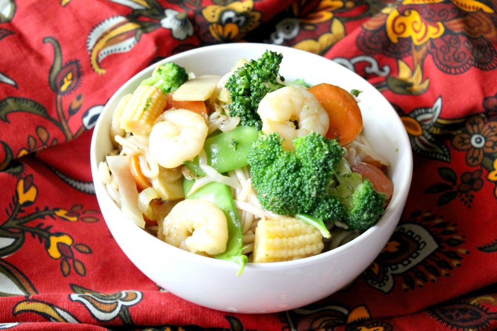 Asian Shrimp Stir Fry | Natural Chow | http://naturalchow.com