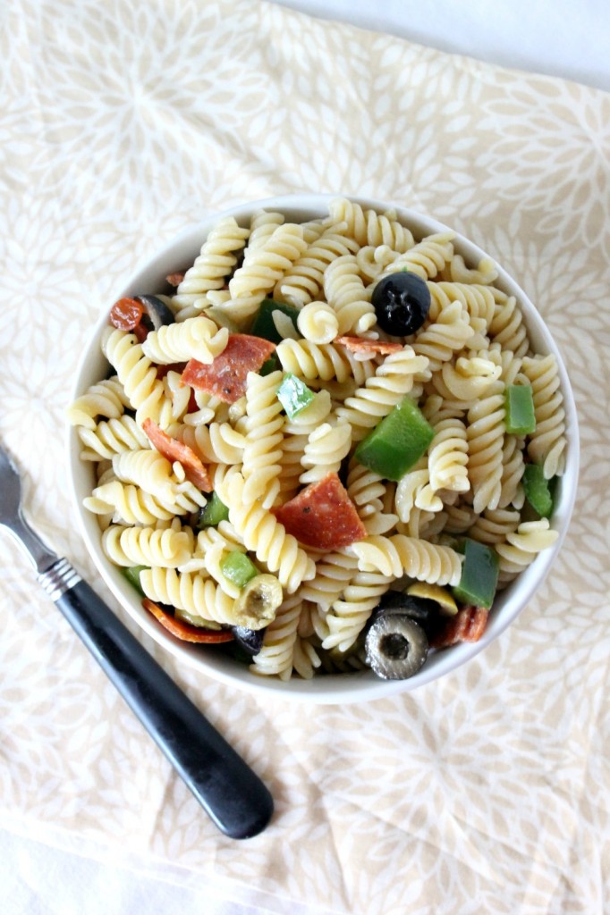 Gluten Free Italian Pasta Salad | Natural Chow | http://naturalchow.com