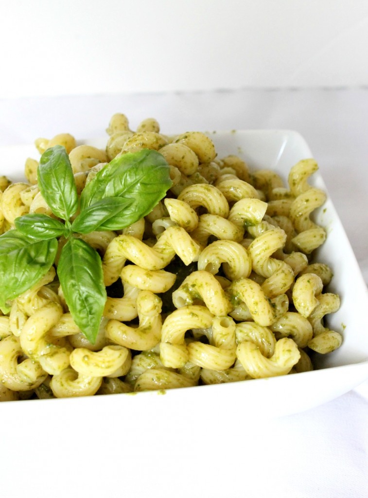 Basil Pesto {Without Nuts} | Natural Chow | http://naturalchow.com