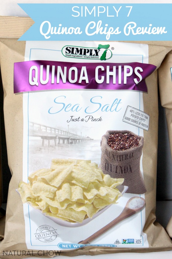 Simply 7 Quinoa Chips Review | Natural Chow #healthy #snacks