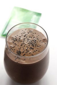 Packed with nutrients and superfoods, this chocolate banana superfood smoothie is super rich, creamy, and delicious. It's incredibly easy to make and is even vegan and gluten free.