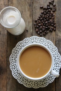 Homemade French Vanilla Coffee Creamer