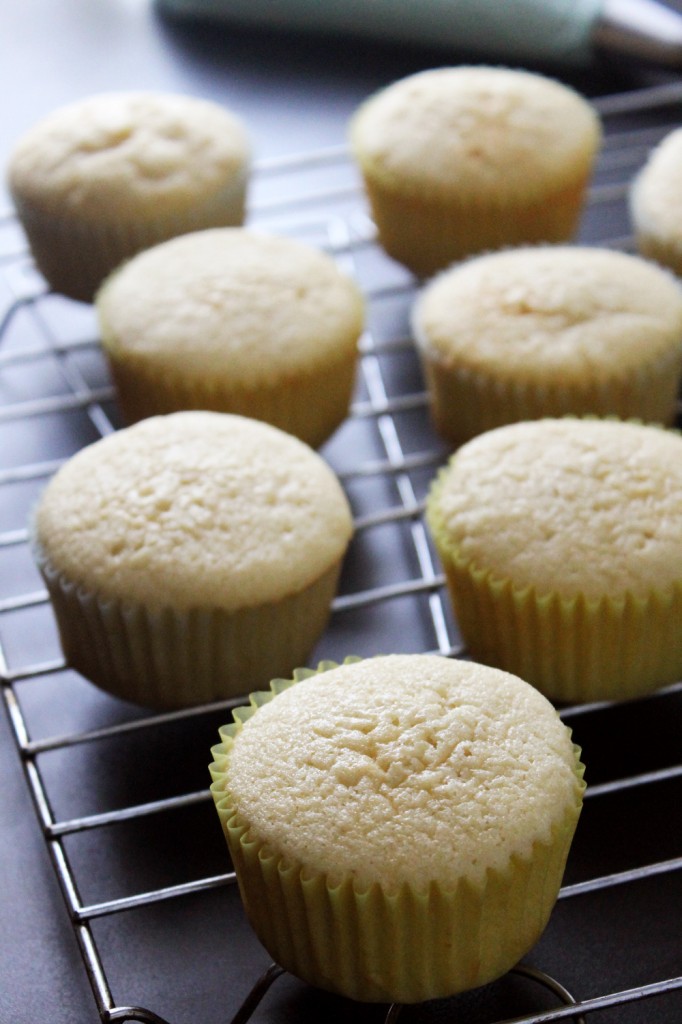 Learn how to make Simple Vanilla Cupcakes from Scratch! Light, moist, and fluffy, these cupcakes have the perfect balance of flavor and are topped with a heavenly buttercream frosting.