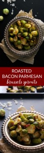 These crispy, savory Roasted Bacon Parmesan Brussels Sprouts are a flavor explosion! Made with 4 basic ingredients, this dish makes for a perfect, healthy side that's sure to please any crowd.