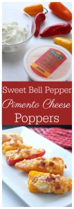 sweet bell pepper pimento cheese poppers